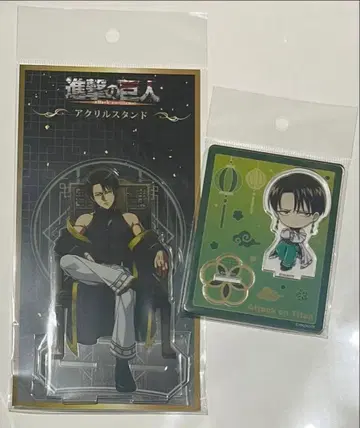 진격의 거인 츠리비레지 겐란키카 진격반점 아크릴 스탠드 리바이