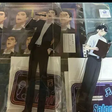 가라오케 가자! 와야마 야마 아크릴 스탠드 오카 사토미 나리타 쿄지 세트