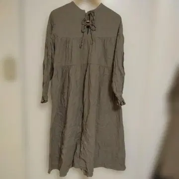 그레이 셔츠 원피스 긴팔