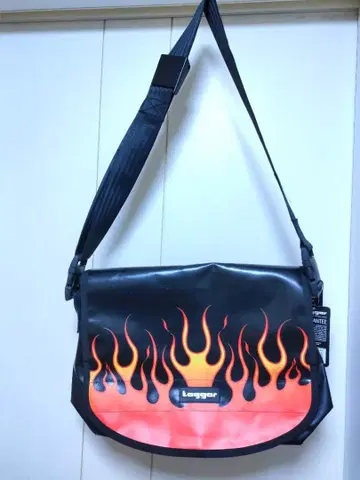 태거 해외 인기 패턴 파이어 락 펑크 메신저 백 커스텀