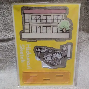 만화 타임키라라 전시회 Final 히다마리 스케치 아크릴 디오라마