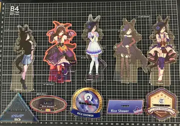 라이스 샤워 아크릴 스탠드 9개 세트