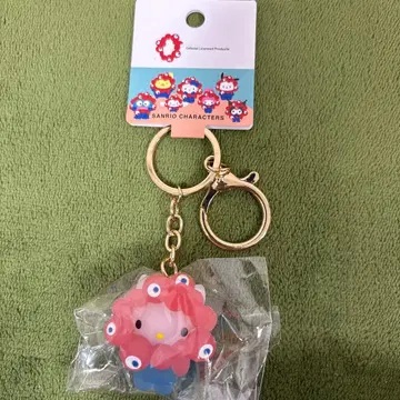 오사카 간사이 만박 산리오 미야쿠미야쿠 클리어 키링 키티