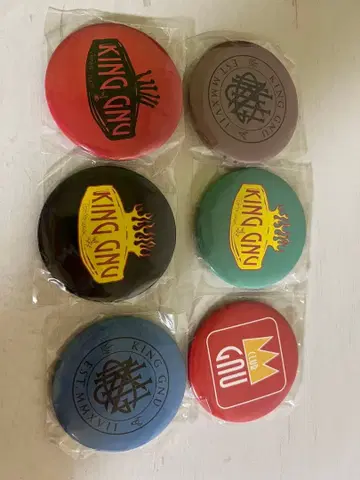 KING GNU 캔뱃지 세트 6개