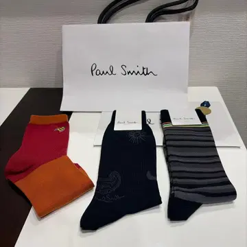 [ 새상품 미사용 ] Paul Smith 삭스 3세트
