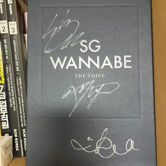 SG워너비 The Voice 싸인 앨범