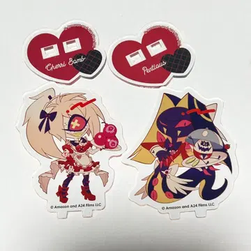 해즈빈 호텔 애니메이트 카페 아크릴 스탠드 서펜셔스 체리밤