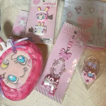 산리오 메조피아노 콜라보 굿즈 세트