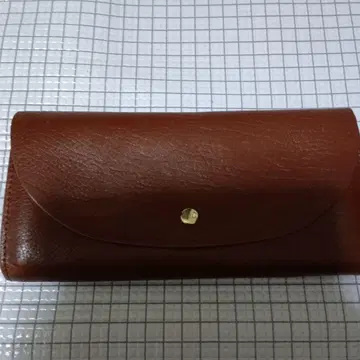 브라운 플랩식 장지갑
