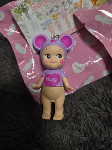 소니 엔젤 미니 피규어 참 키스 키스 시리즈 쥐