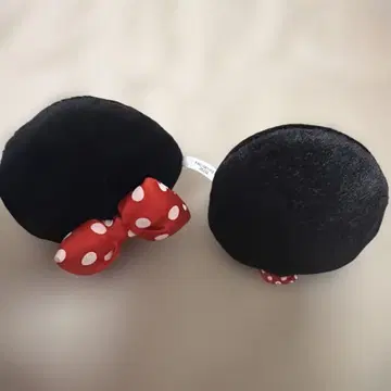 Disney 미니 헤어 클립 Minnie 패치 헤어핀