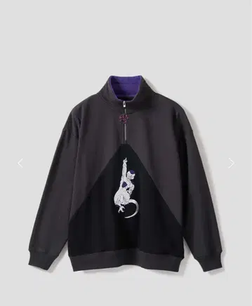 그라니프 프리저 하프 지퍼 맨투맨 L 사이즈 드래곤볼