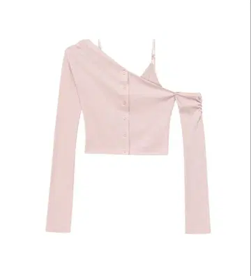 not your rose 핑크 오프숄