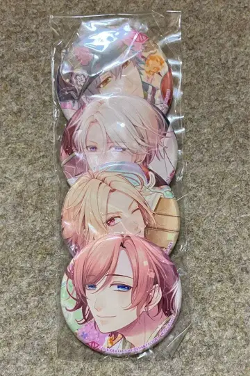 유노하나SpRING! Vita판 애니메가 특전 캔뱃지 4점 세트