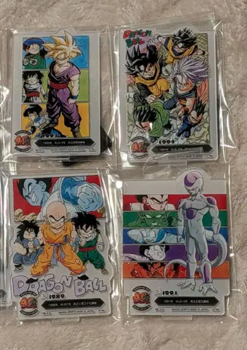 제일복권 드래곤볼 40th F상 ACLECT 아크렉트 4종