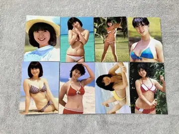 카와이 나오코 80년대 아이돌 L판 사진 50장 묶음 구매 환영