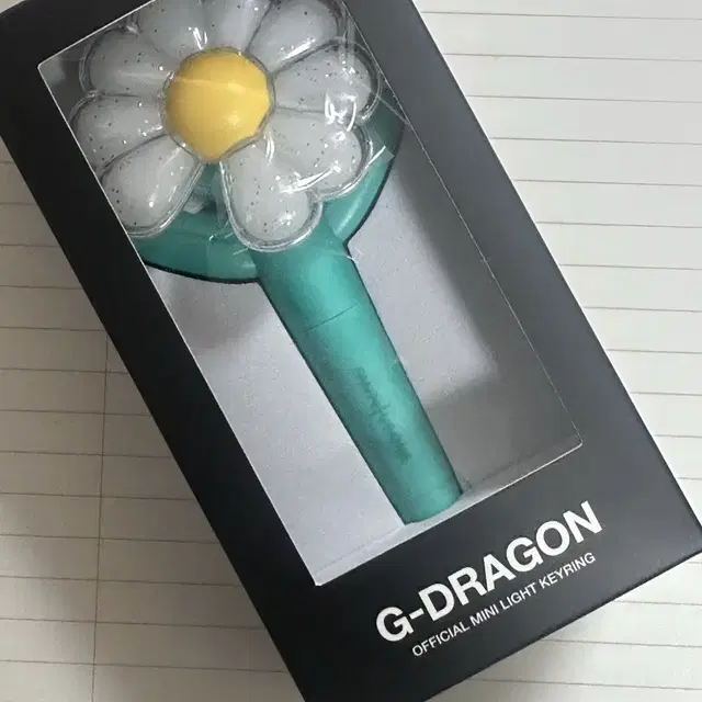 지디 지드래곤 응원봉 키링 데이지봉 민트 양도