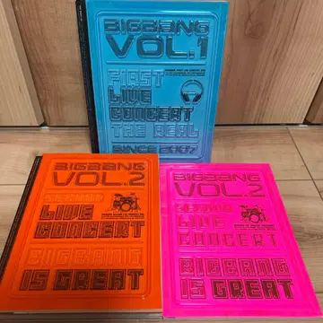 BIGBANG 라이브 콘서트 VOL.1&2 DVD 엽서