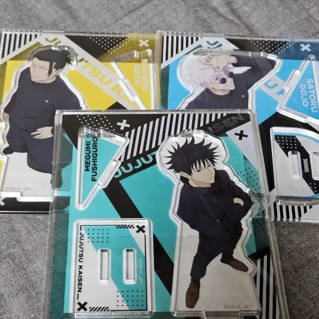 주술회전 고죠 게토 메구미 아크릴스탠드 판매합니다