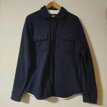 EDDIE BAUER 네이비 속기모 스웨트 셔츠 L 사이즈