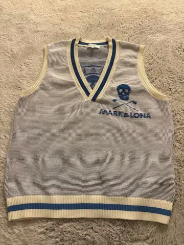 MARK&LONA 마크앤로나 니트 베스트 50 골프웨어 남성용