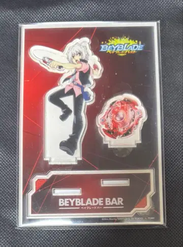 베이블레이드 바 아크릴 스탠드 홍 슈 스톰 스프리건
