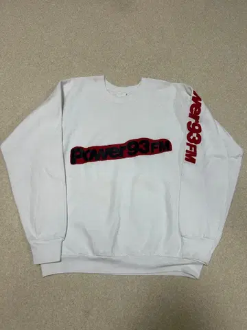 90s Fruit of loom 화이트 트레이닝복