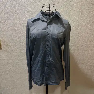 5351 Pour Les Hommes 그레이 긴팔 셔츠 사이즈 1