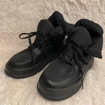 25cm 다운 블랙 부츠 부츠 신발 숏부츠 LL