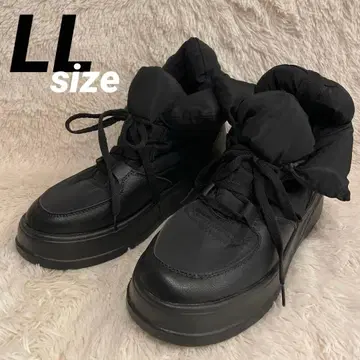 25cm 다운 블랙 부츠 부츠 신발 숏부츠 LL