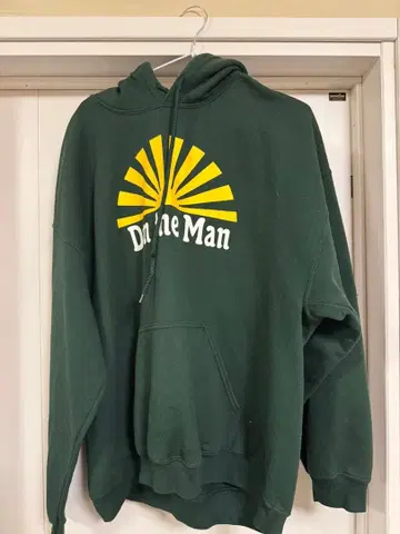 GILDAN 다크 그린 후드티