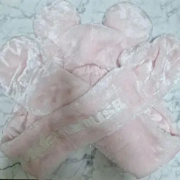 즉시 구매 디즈니 미키 핑크 머플러 캡 팬캡 모자