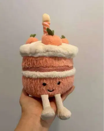 jellycat 피치 케이크 봉제 인형