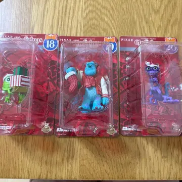 디즈니 크리스마스 오너먼트 몬스터 주식회사 3종 세트