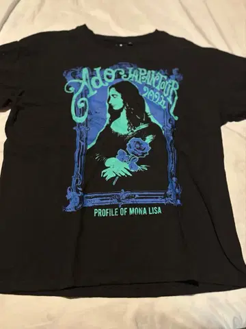 ado 모나리자 t셔츠 XL