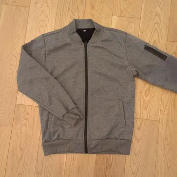 그레이 방풍 블루종 점퍼 LL