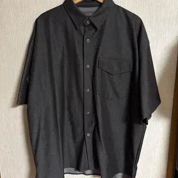 CLEL 반팔 셔츠 L 사이즈 다크 그레이