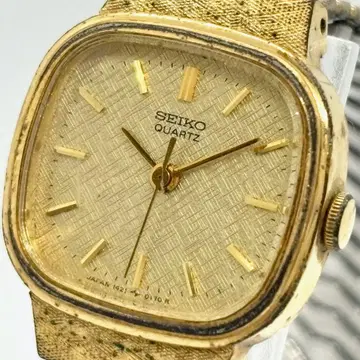 [ 작동/새상품 배터리 ] SEIKO 세이코 1421-5090 골드 쿼츠