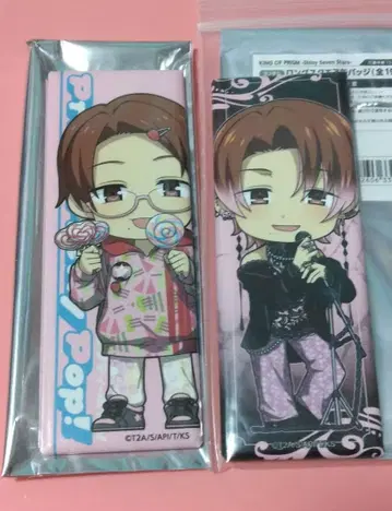 KING OF PRISM 킹프리 야마다 료 롱 스퀘어 캔뱃지