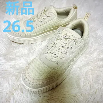 남성용 여성용 겸용 통굽 스니커즈 사이즈 42 [ 26.5 ]