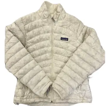 patagonia 다운 스웨터 화이트 다운 자켓