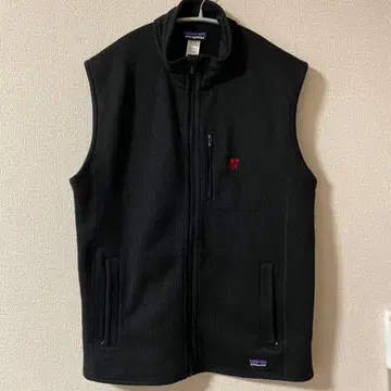 Patagonia 베터 스웨터 블랙 L 사이즈 기업 로고