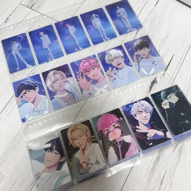 플레이브 기다릴게 앨범 포카 드볼 일괄