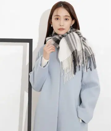 nano universe 캐시미어 100% 머플러 스톨 나노 유니버스