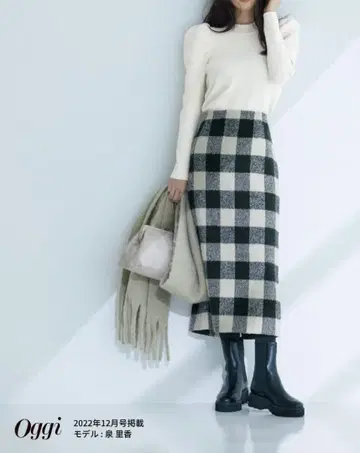 LOUNIE 지고 슬리브 니트 풀오버