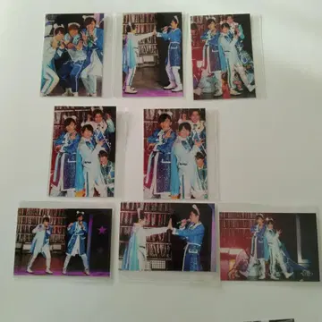 쟈니즈 아이돌 사진 세트 8매