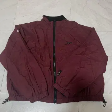 MSG 나일론 리버서블 드로 코드 스탠드 넥 숏 블루종