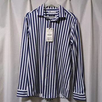 ZARA 스트라이프 긴팔 셔츠 M
