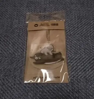 Suica 펭귄 흔들흔들 아크릴 키체인 후우-