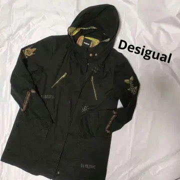 Desigual 패치 모즈 코트 자켓